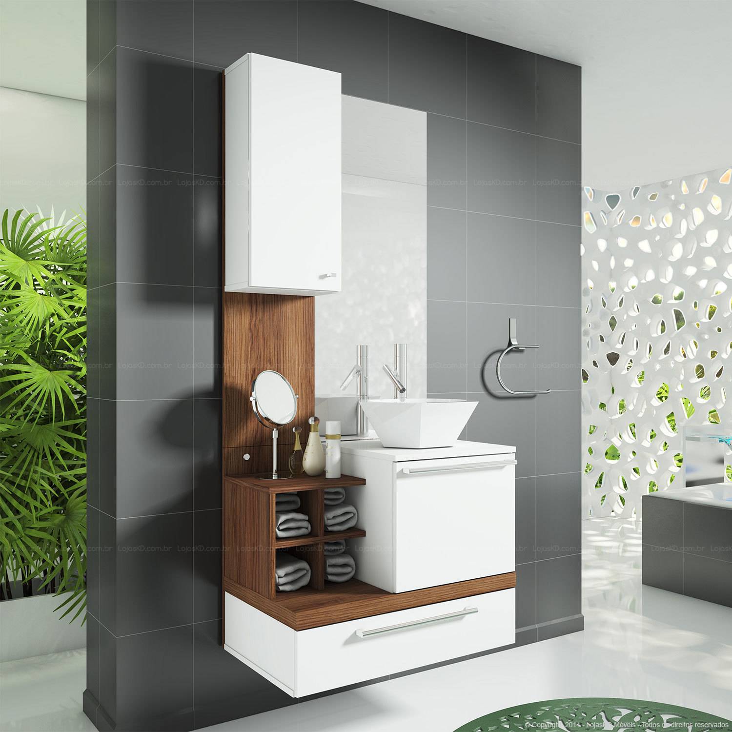 Gabinete para Banheiro
