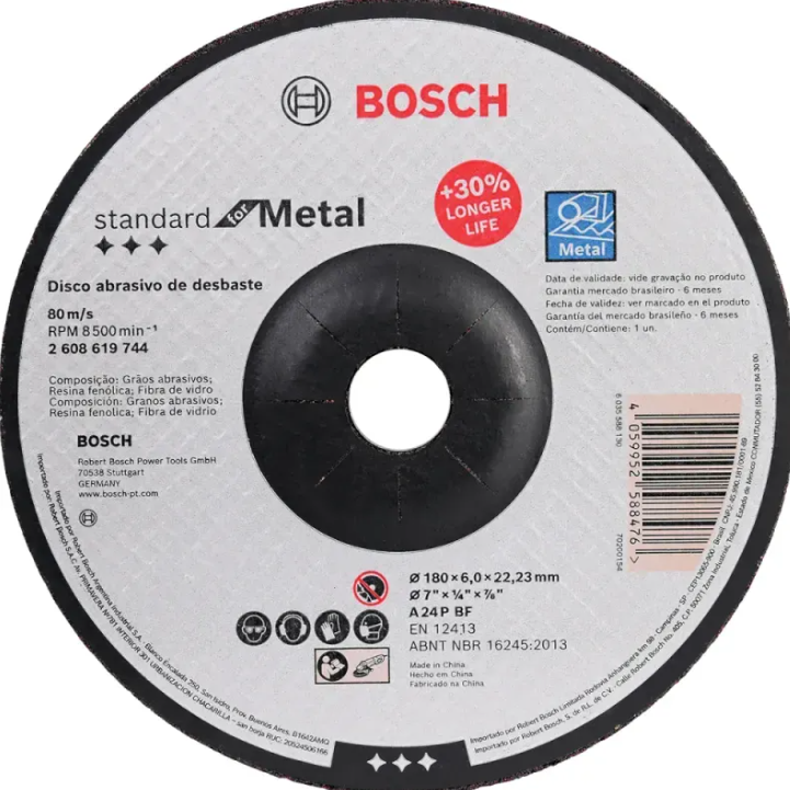 Disco de Desbaste Metal 7