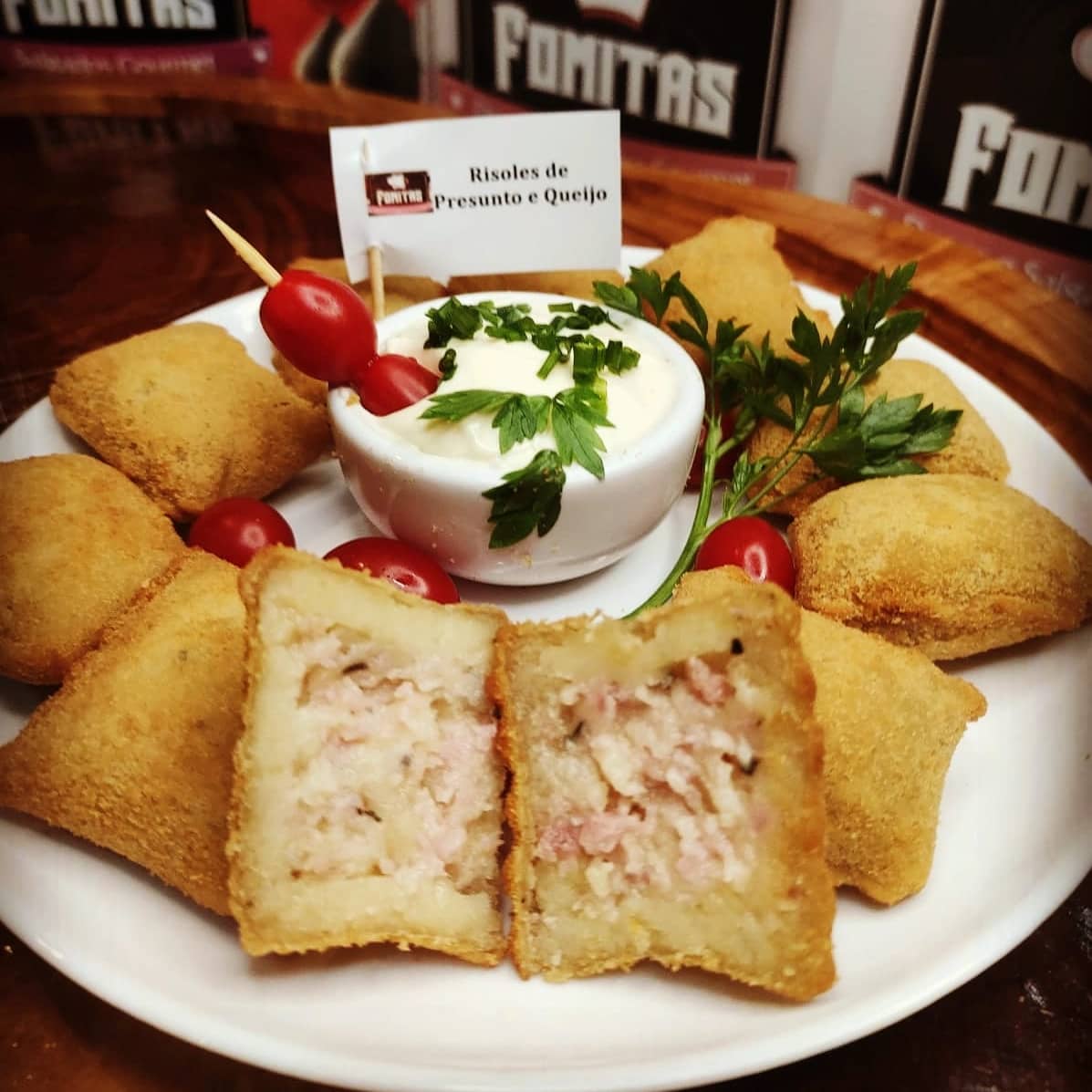 Risoles de Presunto e Queijo