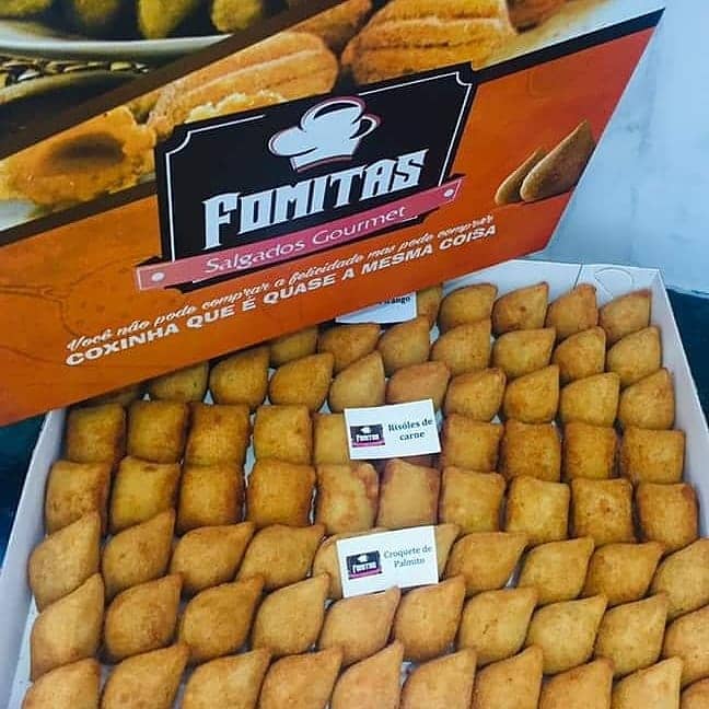 Salgados Sortidos Tradicional e Gourmet