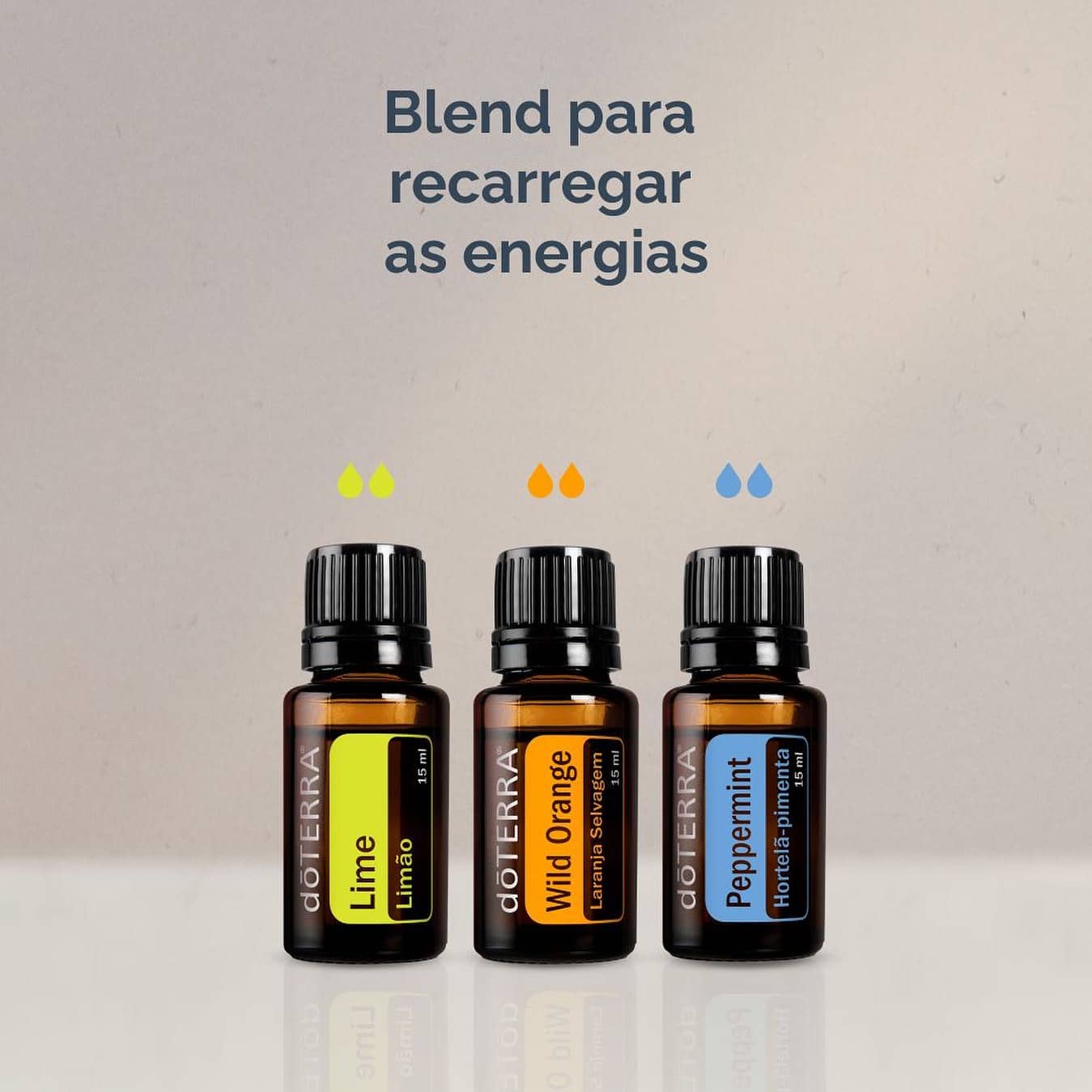 Aroma Blend Para Recarregar Energias