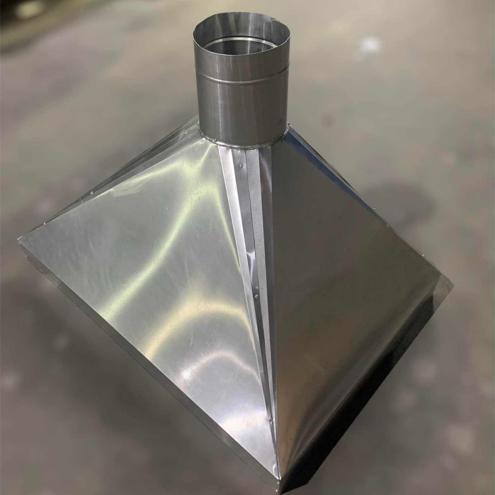 COIFA EXCÊNTRICA - QUADRADA