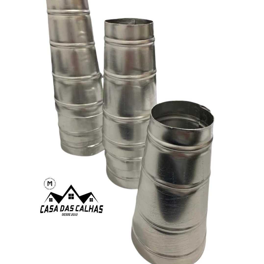 SAÍDA PARA CORRENTE EM CALHA FRISADA