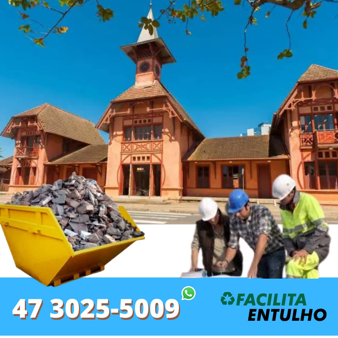 Caçamba para entulhos