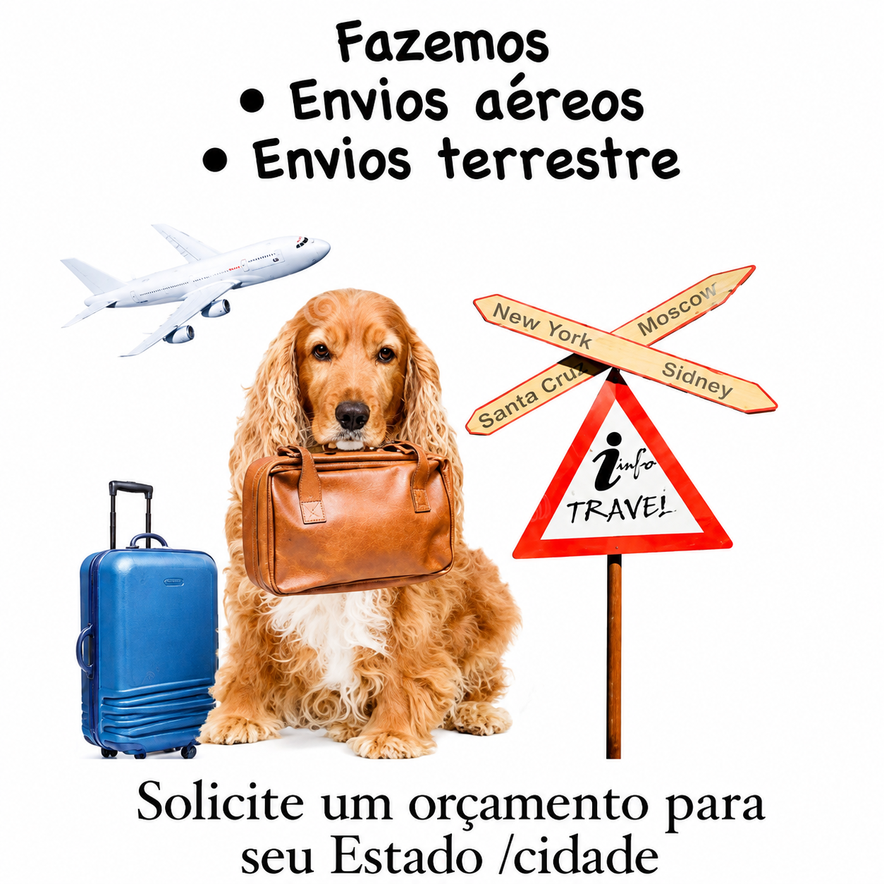 Transporte Seguro de Filhotes