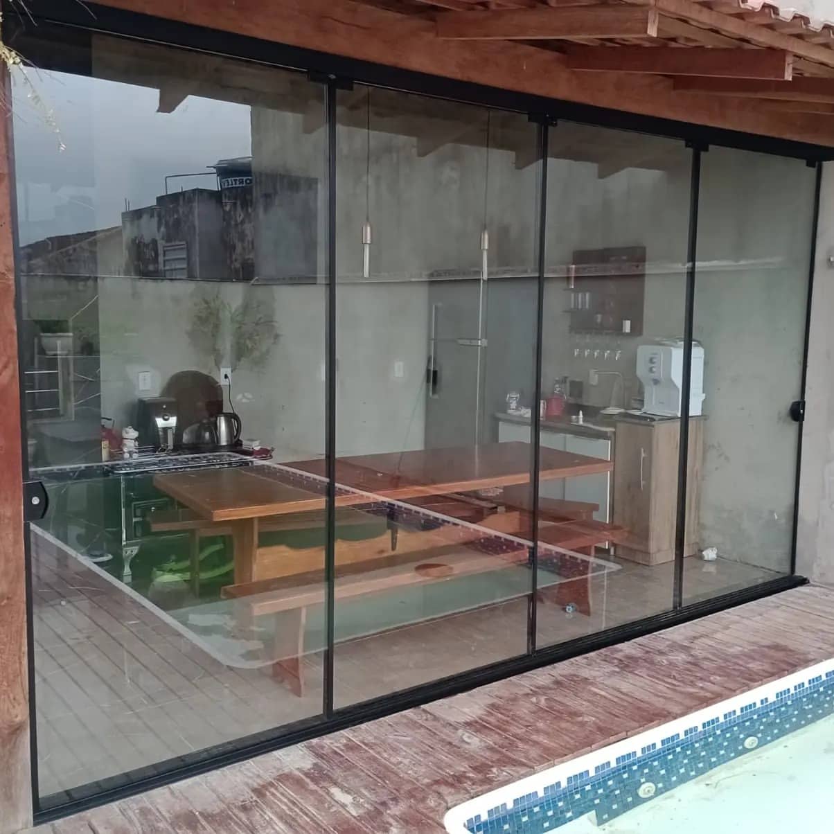 Portas em Vidro Temperado