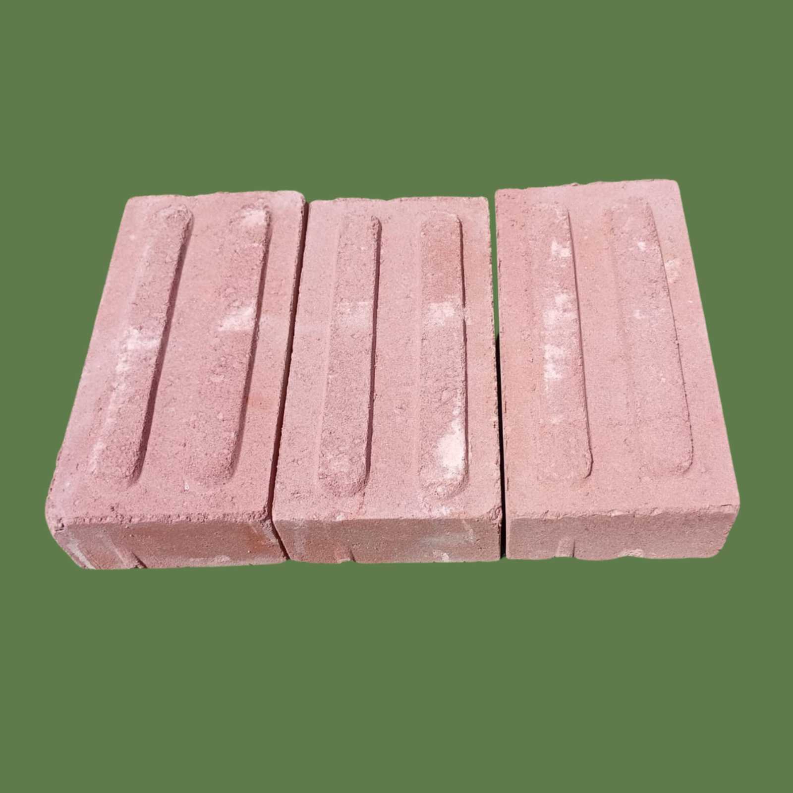 Paver de Cimento Podotátil Vermelho
