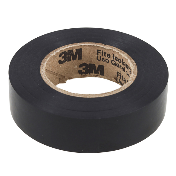 Fita Isolante Imperial Preta 18mmx20m