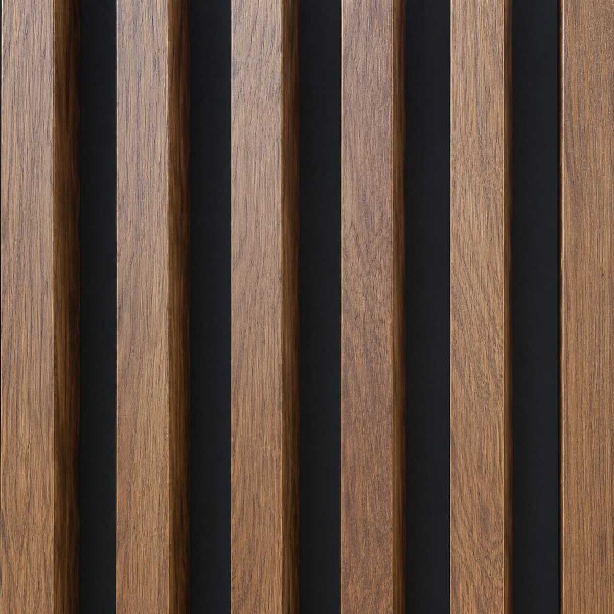 Ripado WPC Madeira Freijó Fundo Preto (2,90x0,16mX24mm)